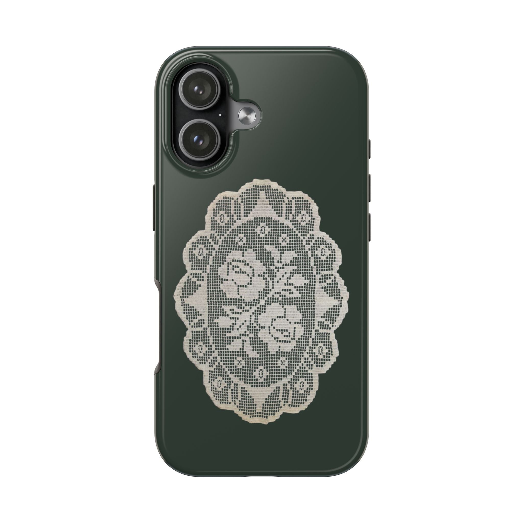 Visionary Floral Crochet Iphone Case - Protective Tough Case