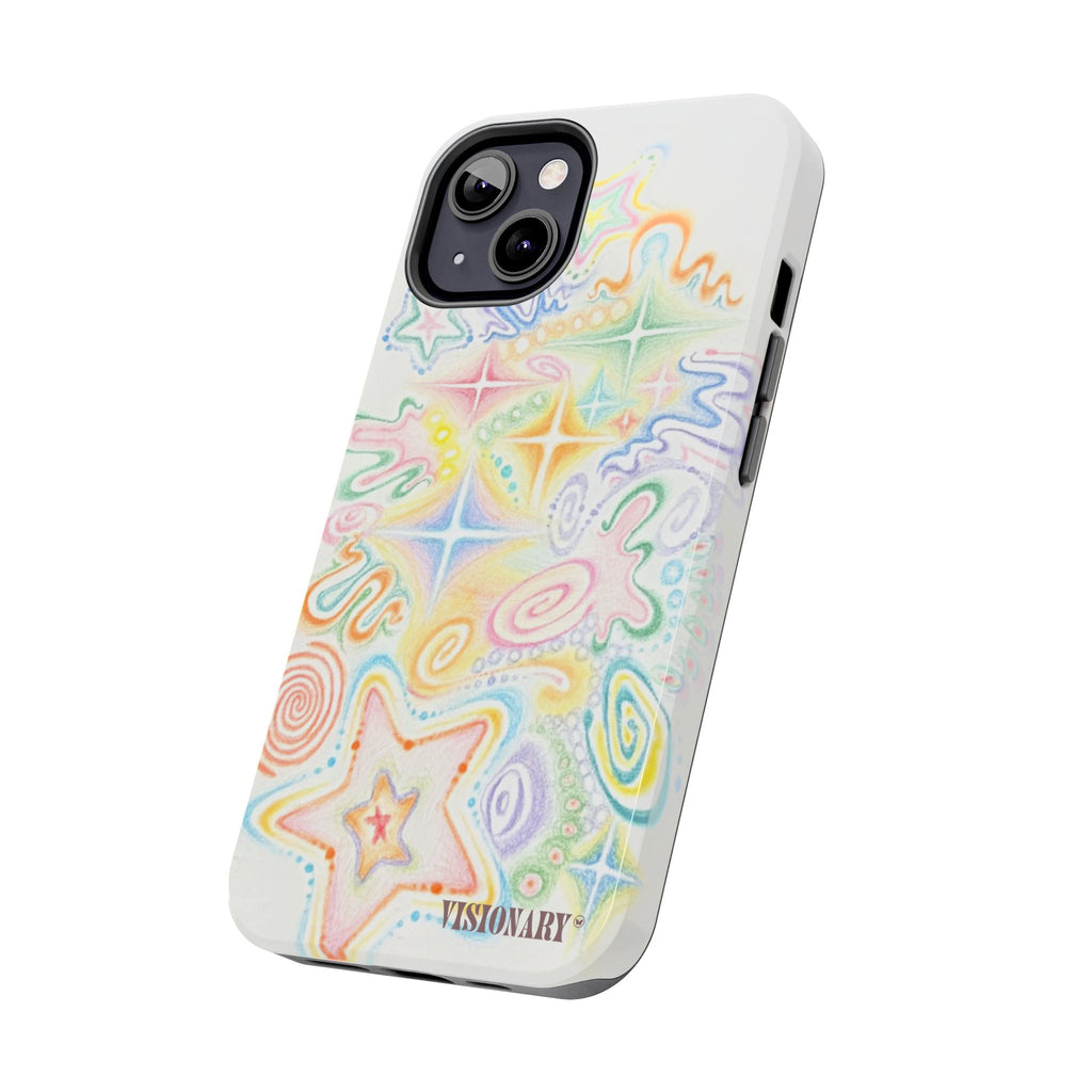 Visionary Doodle Dreams Iphone Case - Protective Tough Case