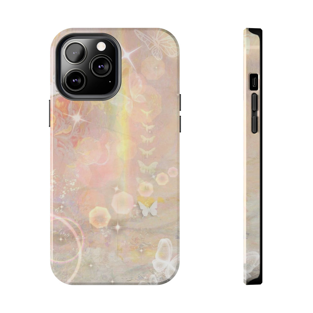 Visionary Luminous Flutters Iphone Case - Protective Tough Case