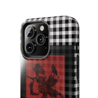 Visionary Crimson Reverie Iphone Case - Protective Tough Case