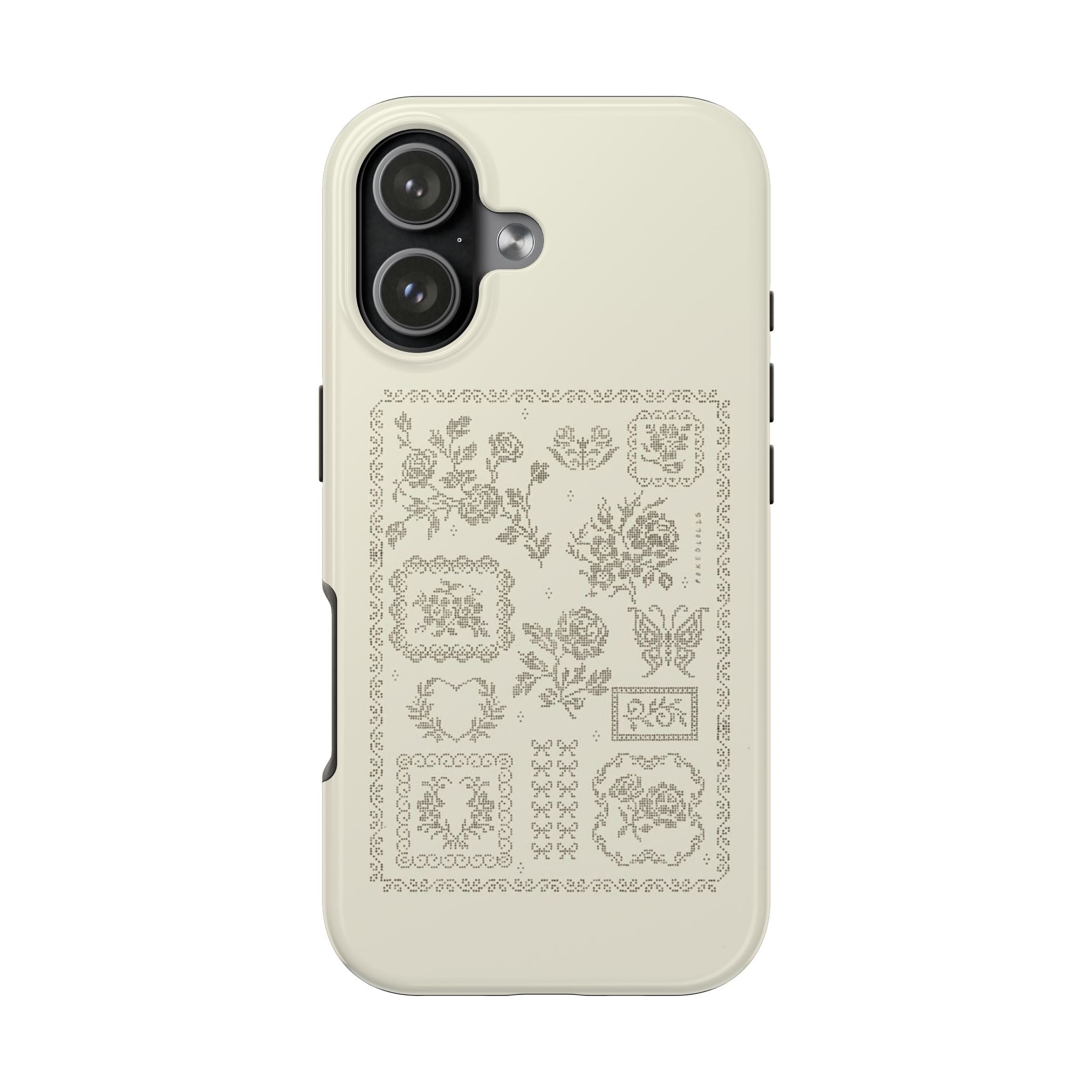 Visionary Embroidery Iphone Case - Protective Tough Case