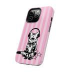 Visionary Crazed Cat Iphone Case - Protective Tough Case
