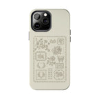 Visionary Embroidery Iphone Case - Protective Tough Case