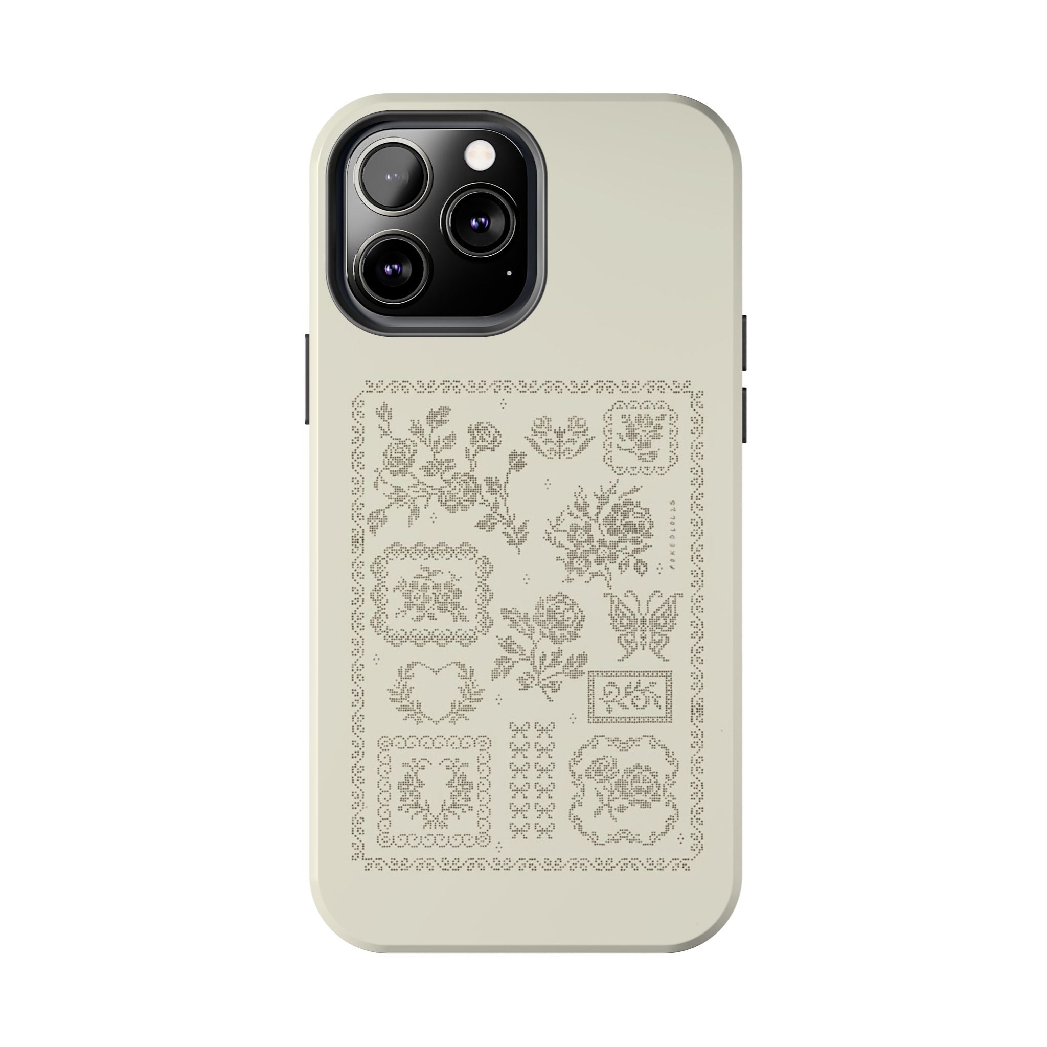 Visionary Embroidery Iphone Case - Protective Tough Case