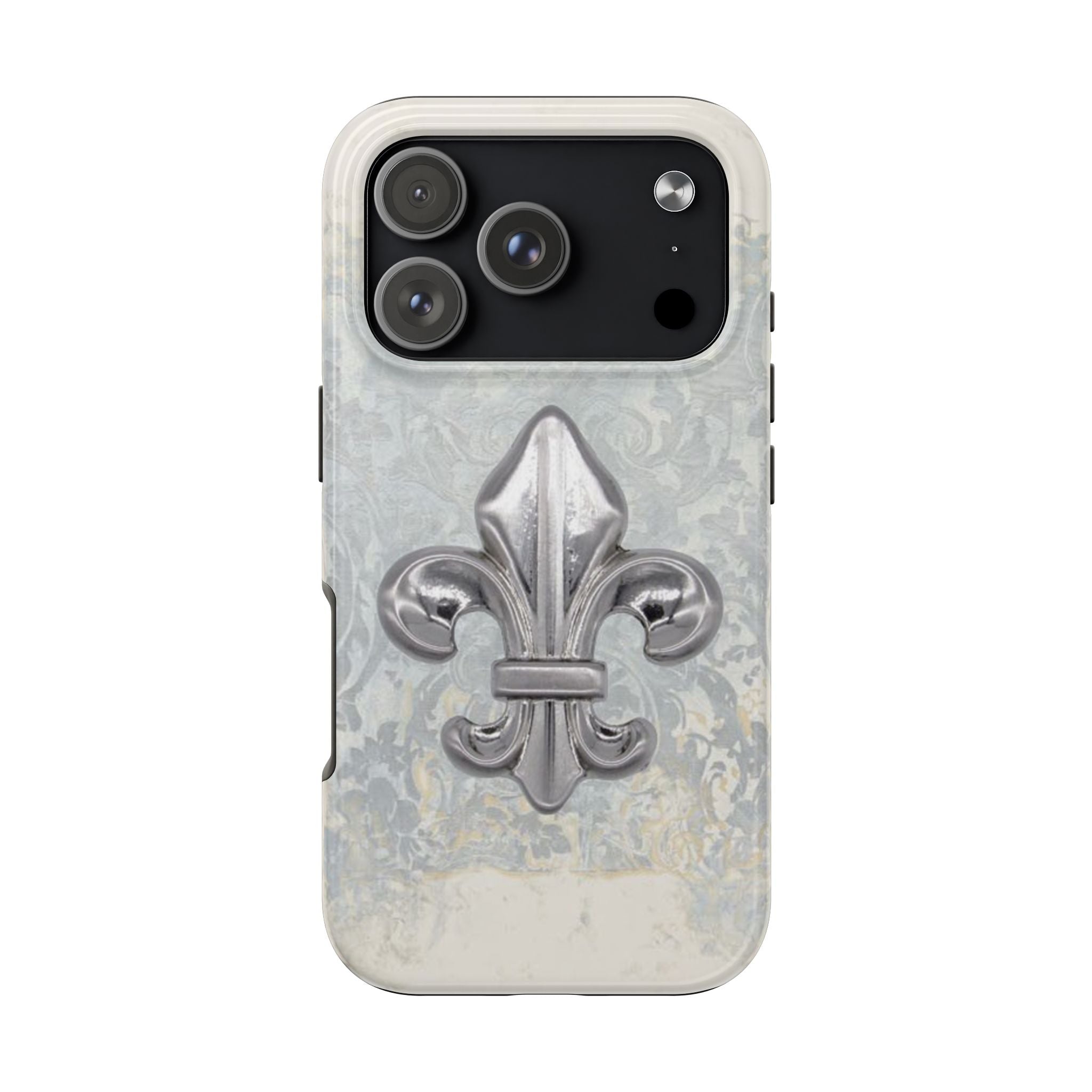 Visionary Fleur de lis Iphone Case - Protective Tough Case