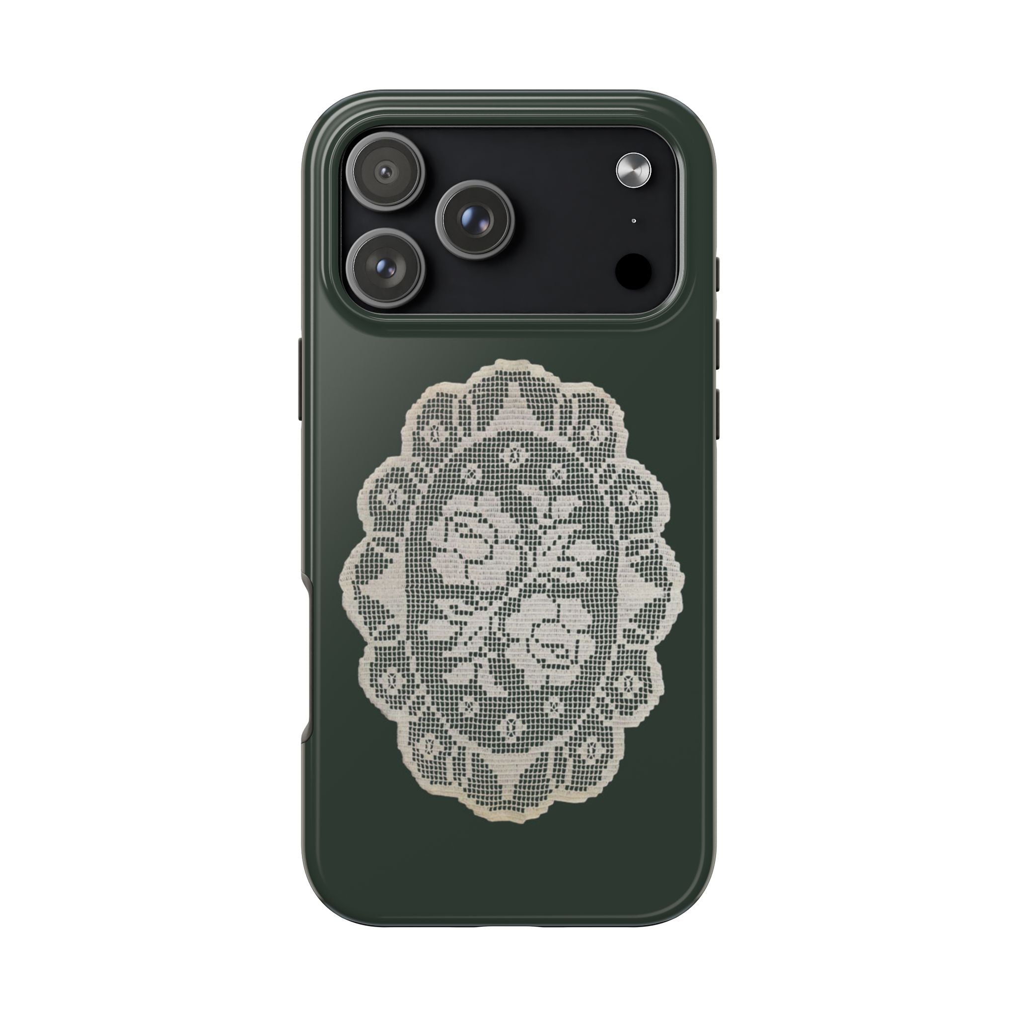 Visionary Floral Crochet Iphone Case - Protective Tough Case