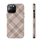 Visionary Plaid Princess Iphone Case - Protective Tough Case