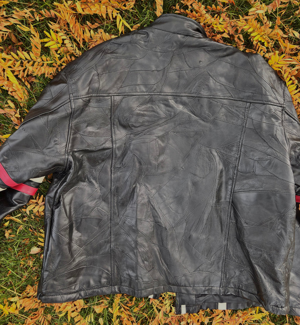 Vintage Leather Racing Jacket