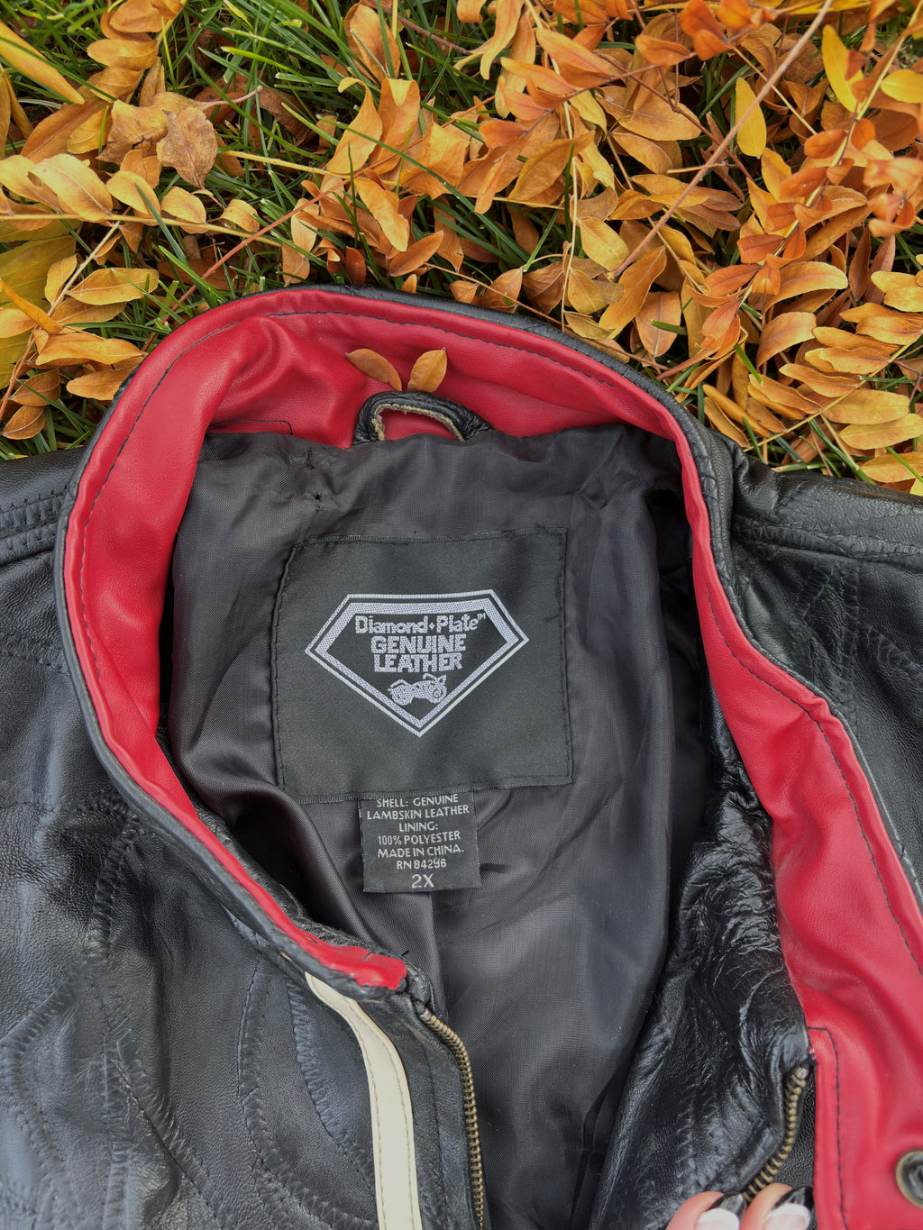 Vintage Leather Racing Jacket